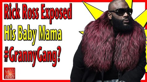 Rick Ross Exposed Baby Mama Live And Goes Full Granny Gang Rant ...