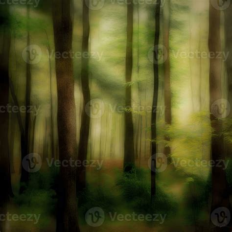 Serene Forest Landscape with Soft Colors 29975844 Stock Photo at Vecteezy