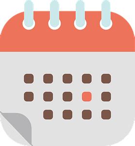 7 Day Calendar Clipart Free