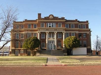 Lynn County courthouse, Tahoka, Texas.