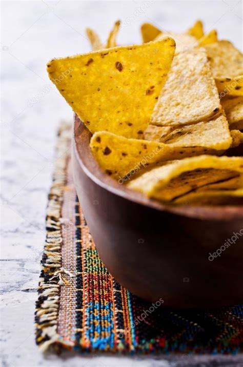 Mexican nachos chips — Stock Photo © Shusha #111525366