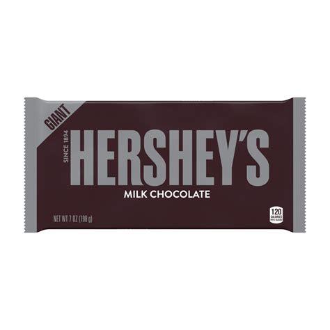 Hershey's, Giant Milk Chocolate Bar, 7 Oz. - Walmart.com - Walmart.com