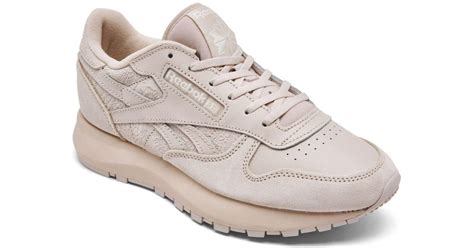 Reebok Classic Leather Sp Casual Sneakers From Finish Line in White | Lyst