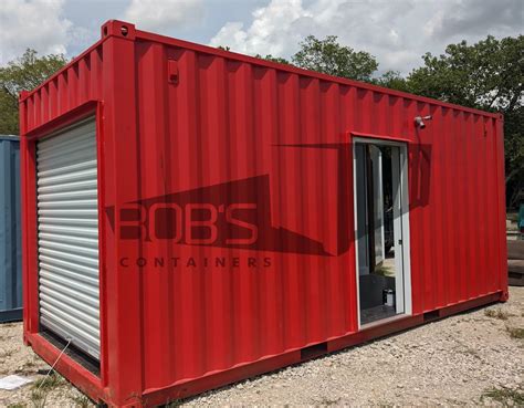 20 ft Shipping Container Office | Model E - Bob's Containers