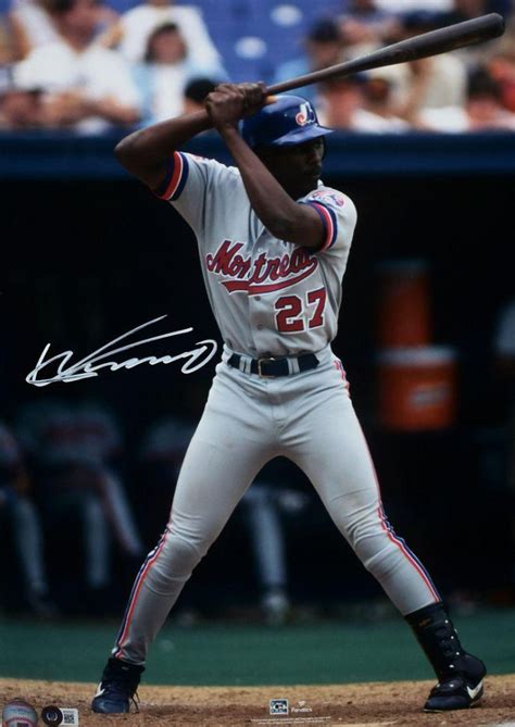 Vladimir Guerrero Sr. Signed Expos 16x20 Photo (Beckett) | Pristine Auction