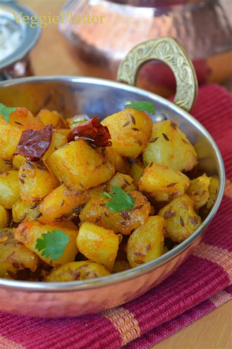 Veggie Platter: Uttarakhand Cuisine ~ Aloo Ke Gutke