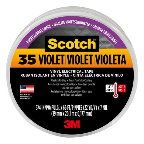 Scotch Purple Electrical Tape at Lowes.com