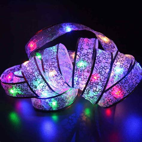 LED Ribbon String Lights Fairy Lights Twinkle Light Room Outdoor ...