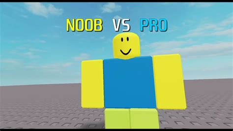 ROBLOX NOOB VS PRO - YouTube