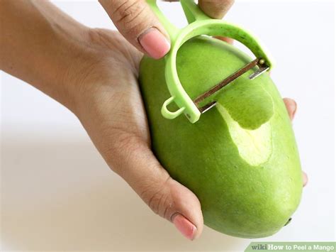 3 Ways to Peel a Mango - wikiHow