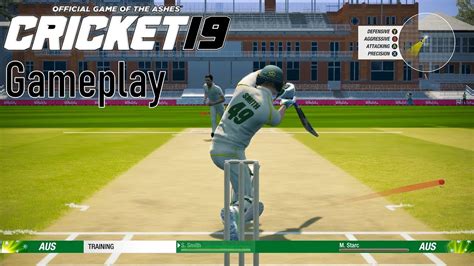 Official Game of The Ashes - Cricket 19 - Gameplay! - YouTube