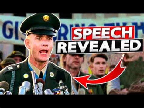 FORREST GUMP WASHINGTON SPEECH REVEALED & MORE FACTS !!! - YouTube