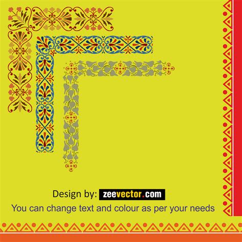 Floral Border Vector FREE download - FREE Vector Design - Cdr, Ai, EPS, PNG, SVG