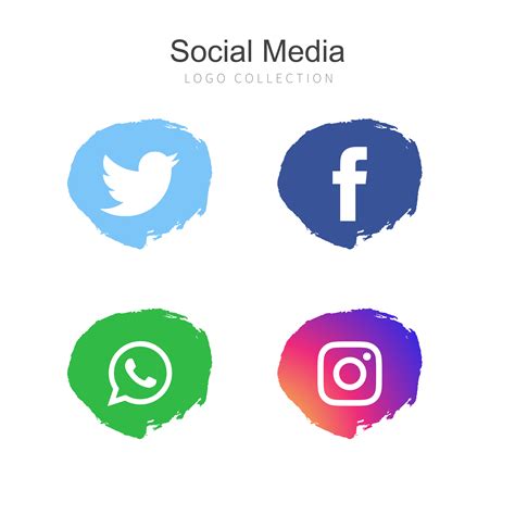 Popular Social Media logo collection - Download Free Vectors, Clipart Graphics & Vector Art