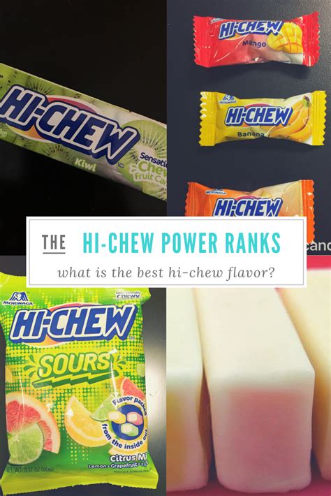 What's the Best Hi-Chew Flavor? My Favorites Ranked! - ZOMG! Candy