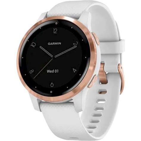 Customer Reviews: Garmin vívoactive 4S GPS Smartwatch 40mm Fiber ...