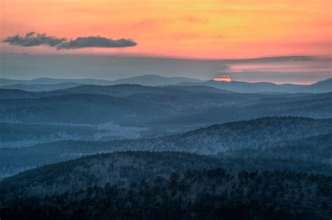 Ouachita Sunset | ©2018 William Dark; Ouachita Mountains, Arkansas | William Dark Photography