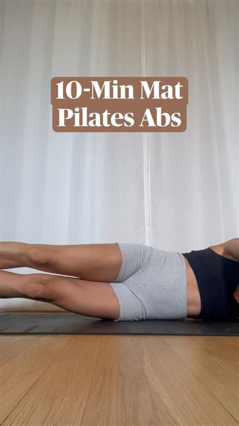 10-Min Mat Pilates Abs - Keep your hips stacked!