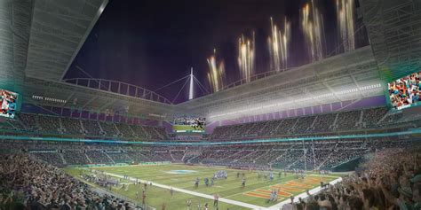 Miami Dolphins Stadium Begins Massive Renovation/Modernization - Daily ...