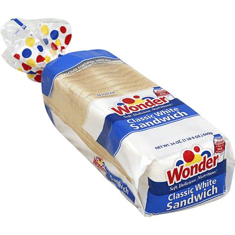 Wonder Bread, Sandwich, Classic White | White & Sourdough Bread ...