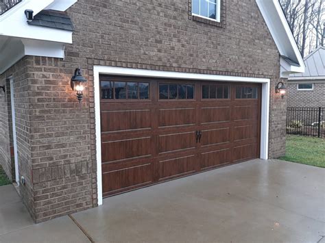 Clopay Walnut Garage Doors - Faux Wood Garage Doors