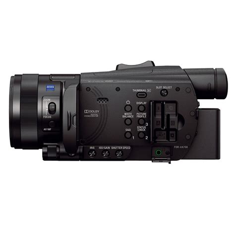 Sony FDR-AX700 4K HDR Camcorder – Sony Center - India