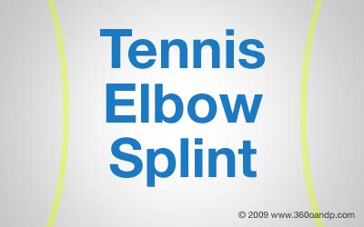 Tennis Elbow Splint | Orthotic & Prosthetic Product Reviews, Blogs ...