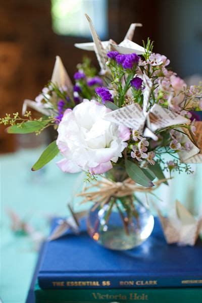 Origami Crane Wedding Centerpieces - Origami