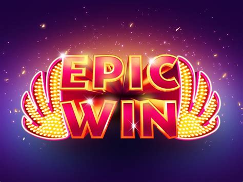 Epic Win | タイポグラフィーデザイン, 抽奖, ロゴデザイン