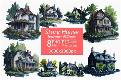 Story House Ilustration Graphic by Black Junst · Creative Fabrica