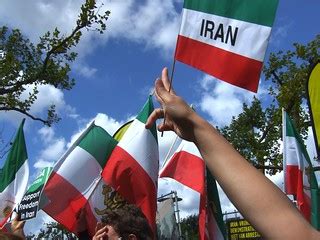 Waving flags | United for Iran - Global Day of Action July 2… | Flickr