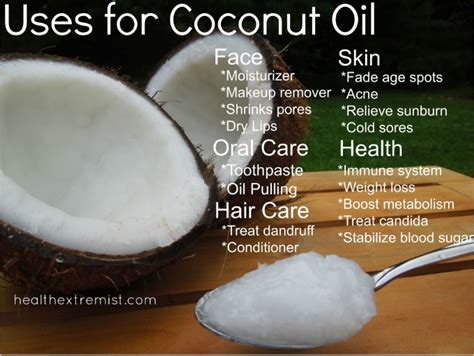 Uses for Coconut Oil - A Handy List