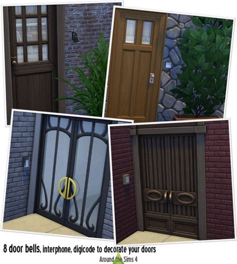 Around The Sims 4: Door bells • Sims 4 Downloads | Around the sims 4 ...