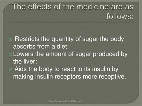 Metformin side effects