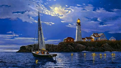 Wallpaper with Lighthouses - WallpaperSafari