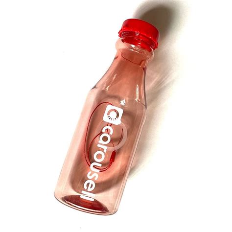 "Carousell" Clear Drinking Water Bottle, Furniture & Home Living, Kitchenware & Tableware, Water ...