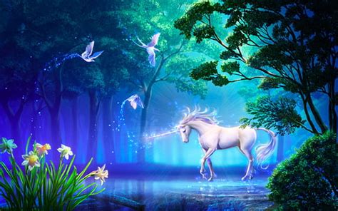 1366x768px | free download | HD wallpaper: Unicorn | Wallpaper Flare