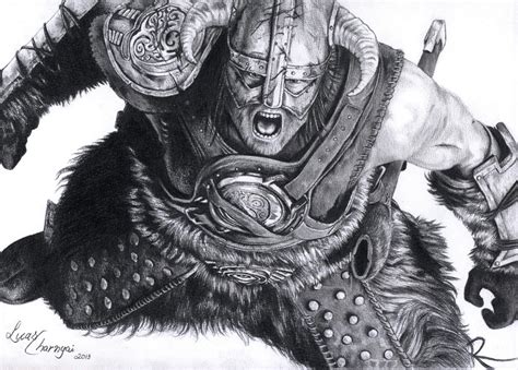 Dovahkiin - The Elder Scrolls V: Skyrim by lucascharnyai on DeviantArt