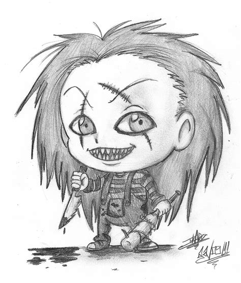 Chibi Chucky by art-ikaro on DeviantArt