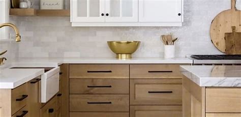 Modern White Oak Kitchen Cabinets | Two Birds Home