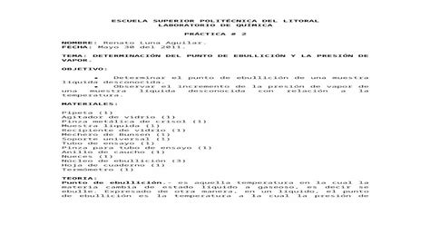 DETERMINACIÓN-DEL-PUNTO-DE-EBULLICIÓN-Y-LA-PRESIÓN-DE-VAPOR - [DOC Document]