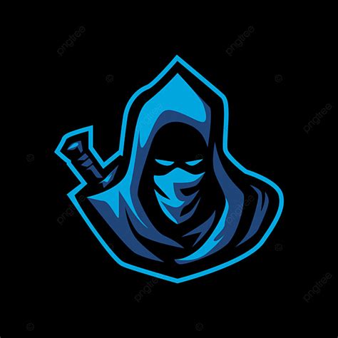 Logo Gaming Esport Vector Design Images, Blue Assassin Esports Logo For ...