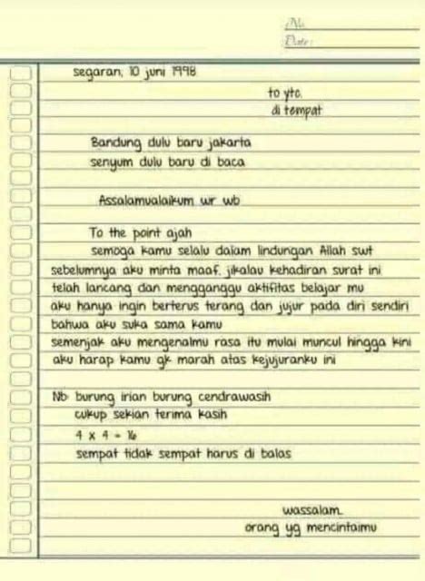 6 Contoh Surat Cinta untuk Pacar yang Romantis, Menyentuh, dan Bikin Baper. Cocok untuk yang LDR ...