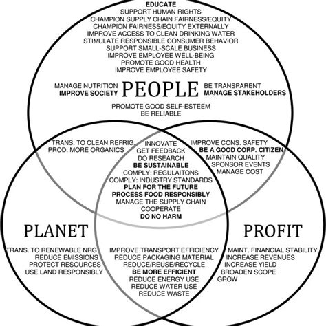 Triple Bottom Line Framework for Packaged Food Industry CSR Behavior. | Download Scientific Diagram