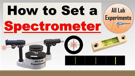 How to Set a Spectrometer for Observation | Parts of a Spectrometer ...