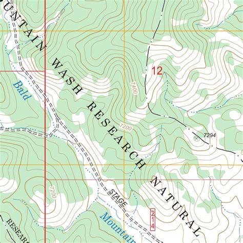 Belmont West, NV Map by US Forest Service - Topo | Avenza Maps