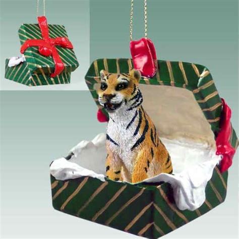 Amazon.com: Tiger Gift Box Christmas Ornament - DELIGHTFUL!: Home & Kitchen