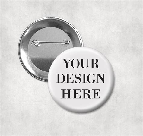 Custom Button Pins 1.25 or 2.25 Design Your Own - Etsy España