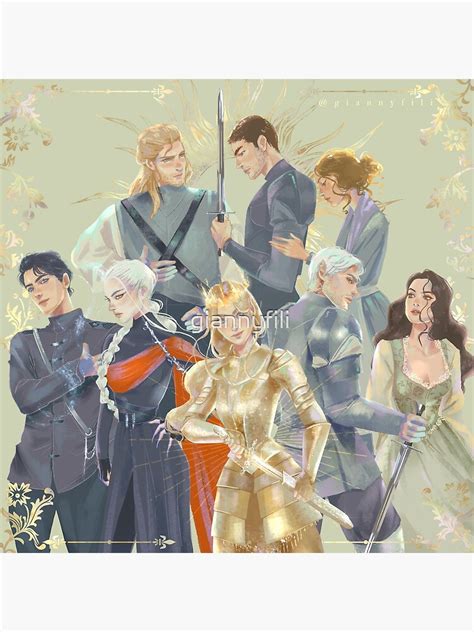 "Throne of Glass fan art" Art Print by giannyfili | Redbubble