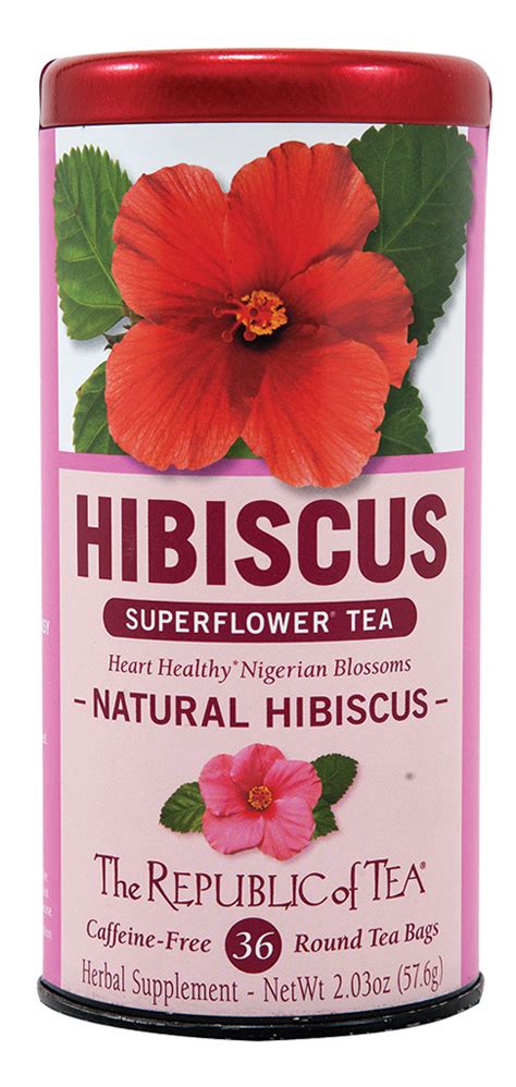 Hibiscus Superflower Exotic and intoxicating, hibiscus tea delivers beautiful flavor with health ...